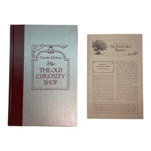Charles Dickens The Old‎ Curiosity Shop Readers Digest Hardcover Book 1988